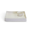 Two's Company 53553 Basket Weave Serving Platter and Bowl Set