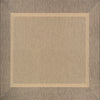 Couristan Recife Stria Texture 7'6" X 7'6" Square Indoor/Outdoor  Transitional Rug