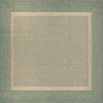 Couristan Recife Stria Texture 7'6" X 7'6" Square Indoor/Outdoor  Transitional Rug