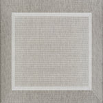 Couristan Recife Stria Texture 8'6" X 8'6" Square Indoor/Outdoor  Transitional Rug