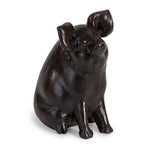 IMAX Worldwide Home Curious Pig Figurine