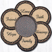 Earth Rugs Blessings Trivet Gift Set – 10