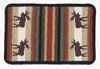 Earth Rugs V-19 Moose Oblong Printed Swatch 10``x15``