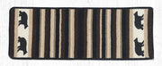 Earth Rugs V-313 Cabin Bear Oblong Printed Table Runner 13``x36``