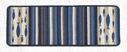 Earth Rugs V-443 Fish Oblong Printed Table Runner 13``x36``