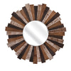IMAX Worldwide Home Wood Starburst Mirror