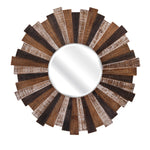 IMAX Worldwide Home Wood Starburst Mirror