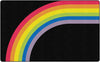 Flagship Carpets CA2018 Hello Sunshine Rainbow on Rectangle Rug