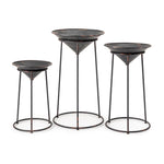 IMAX Worldwide Home Adette Plant Stands - Set of 3