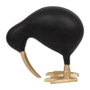 Sagebrook Home 18296-02 Metal, 9" Kiwi Mom, Black/Gold