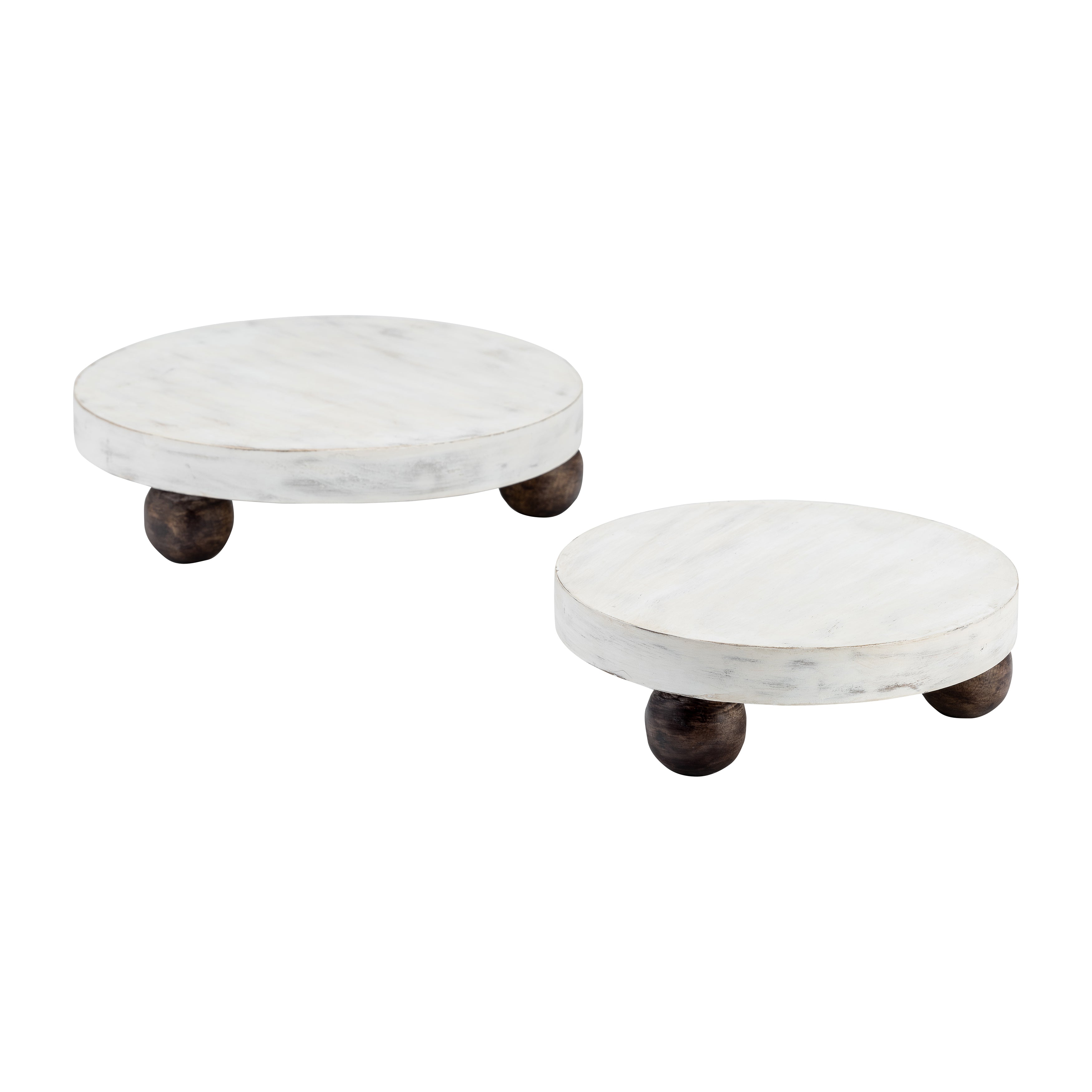 Sagebrook Home 17635-01 Wood, Set of 2 8/10