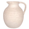Sagebrook Home 18255 Paper Mache, 10" Pitcher, Ivory