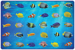 Carpet For Kids Friendly Fish Seating Rug
