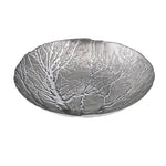 IMAX Worldwide Home Ethereal Tree Bowl - Silver Plated