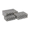 IMAX Worldwide Home Lizzie Bone Boxes - Set of 3