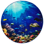 Carpets for Kids Explore the Ocean Educational Rug, 6' Round