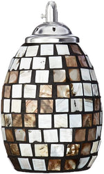 Chloe Lighting CH3CY39BC05-DP1 Melia Mosaic 1 Light Ceiling Mini Pendant 4.7`` Shade