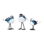 Imax Worldwide Home Chirp Bird Statuaries - Set of 3