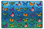 Carpet For Kids Beautiful Butterfly Seating Rug
