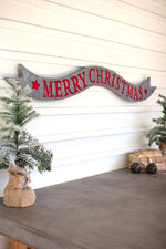 Kalalou CMN1463 Metal Merry Christmas Banner