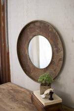 Kalalou NRAR1057 Repurposed Metal Top with Mirror