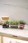 Kalalou CDV2001 Ceramic Flower Pots for Train
