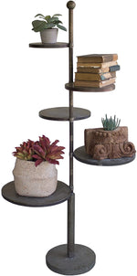 Kalalou CLL2194 Five Tiered Metal Display Stand