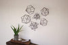 Kalalou CHE1165 Geometric Orb Wall Art Set of 6