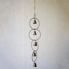 Kalalou NNV1025 Set of Five Bells Door Hanger