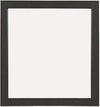 Benzara Transitional Style Wooden Frame Mirror with Rough Saw Hen Textures, Gray