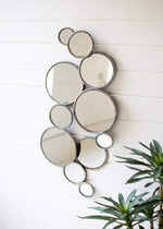 Kalalou CMNQ1092 Metal Bubbles Mirror