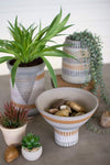 Kalalou CPH3433 Set Of Three Ceramic Vases