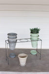 Kalalou H3831 Metal French Pot Display