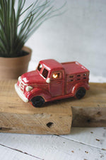 Kalalou CDV2012 Ceramic Red Truck Night Light