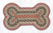 Earth Rugs Olive, Burgundy & Gray Dog Bone Mat – 13