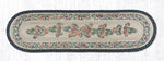 Pinecone Oval Patch Runner Rug
