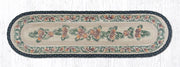 Pinecone Oval Patch Runner Rug