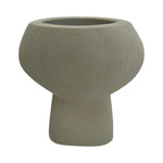 Sagebrook Home 18443-01 Stone, 7" Bulbous Vase, Natural