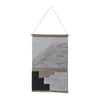 Sagebrook Home 18321-01 36" Diagonal Fringe Wall Hanging