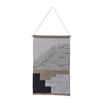 Sagebrook Home 18321-01 36" Diagonal Fringe Wall Hanging