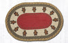 Earth Rugs OP-111 Gingerbread Men Oval Patch 20``x30``