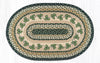 Earth Rugs OP-116 Irish Shamrock Oval Patch 20``x30``