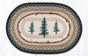 Earth Rugs OP-116 Tall Timbers Oval Patch 20``x30``