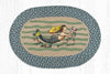 Earth Rugs OP-245 Mermaid Oval Patch 20``x30``