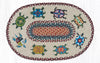 Earth Rugs OP-332 Turtles Oval Patch 20``x30``