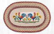 Earth Rugs OP-357 Country Morning Oval Patch 20``x30``