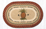 Earth Rugs OP-375 Pineapple Oval Patch 20``x30``