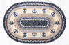 Earth Rugs OP-443 Anchor Oval Patch 20``x30``