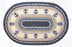 Earth Rugs OP-443 Anchor Oval Patch 20``x30``