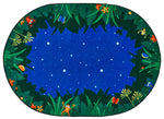 Carpet For Kids Peaceful Tropical Night Rug